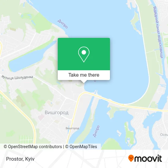Prostor map