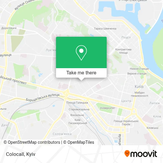 Colocall map