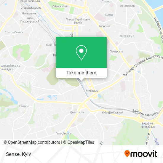 Sense map