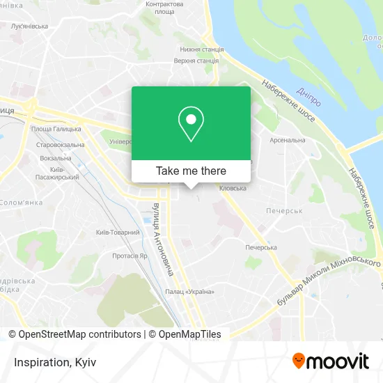 Inspiration map
