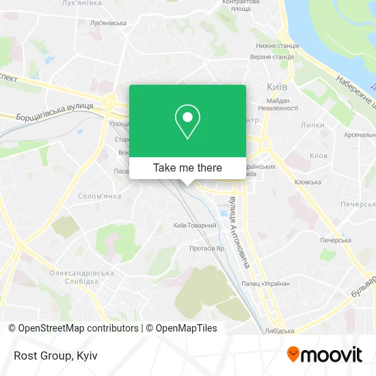 Rost Group map