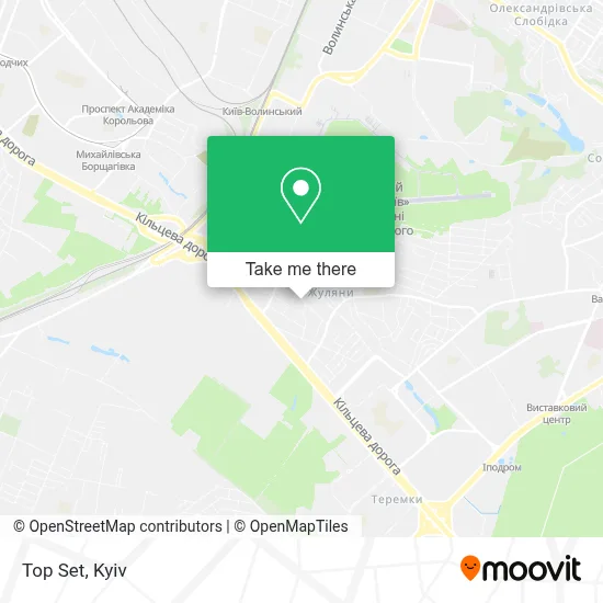 Top Set map