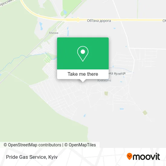 Pride Gas Service map