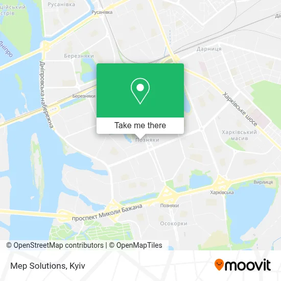Mep Solutions map