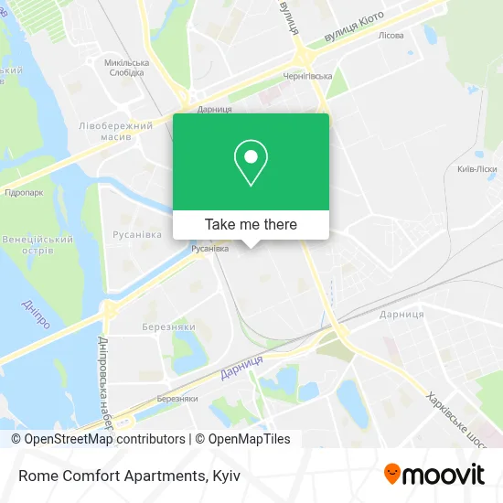 Rome Comfort Apartments map