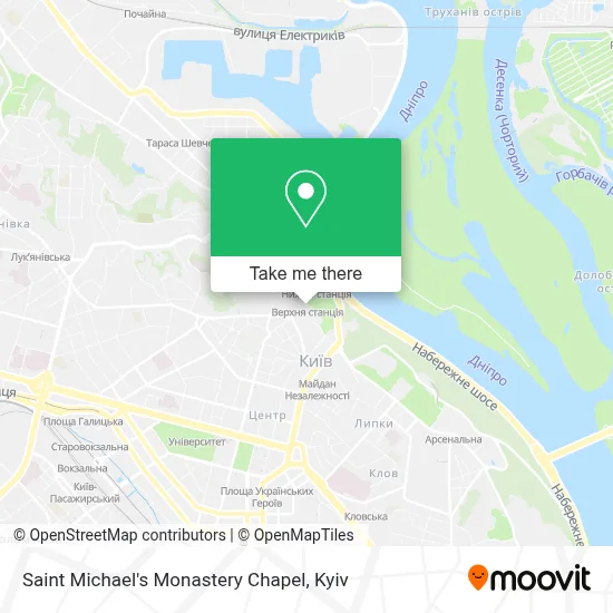 Saint Michael's Monastery Chapel map