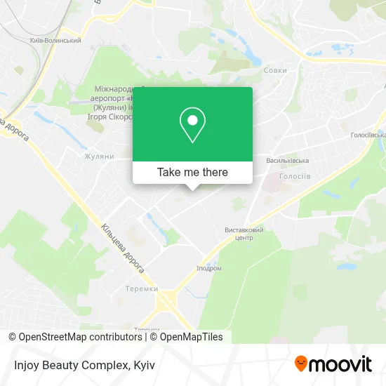 Injoy Beauty Complex map