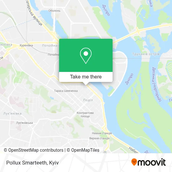 Pollux Smarteeth map
