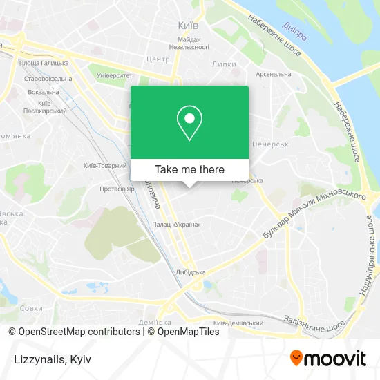 Lizzynails map