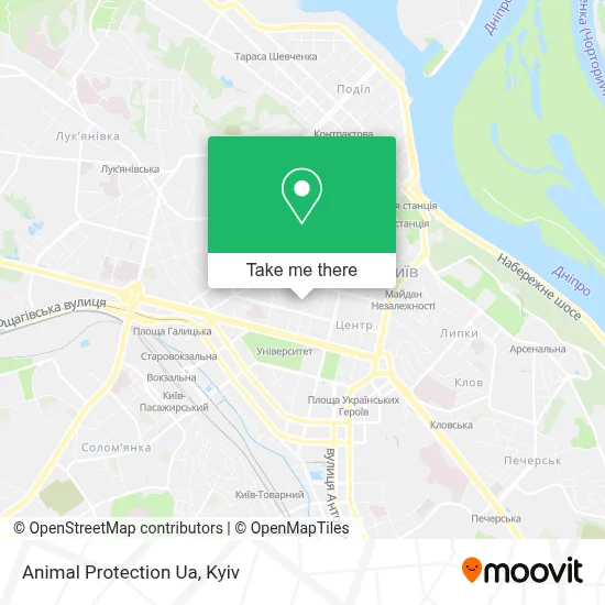 Animal Protection Ua map