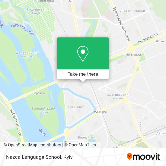 Nazca Language School map
