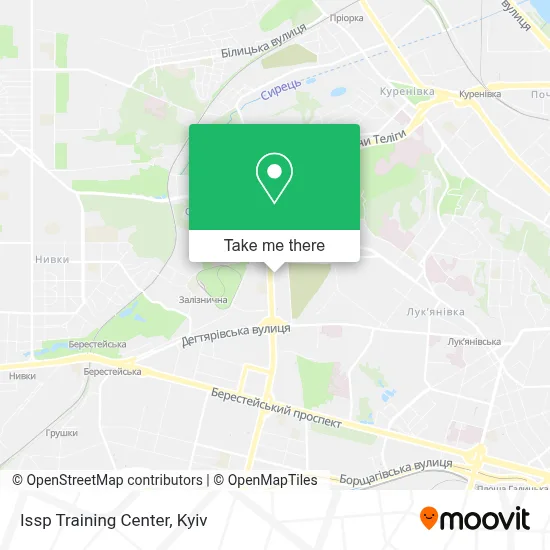 Issp Training Center map