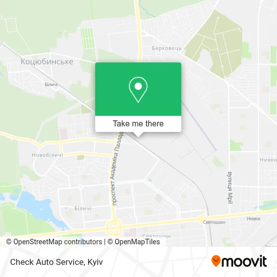 Check Auto Service map