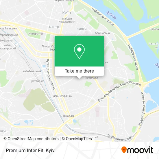 Premium Inter Fit map