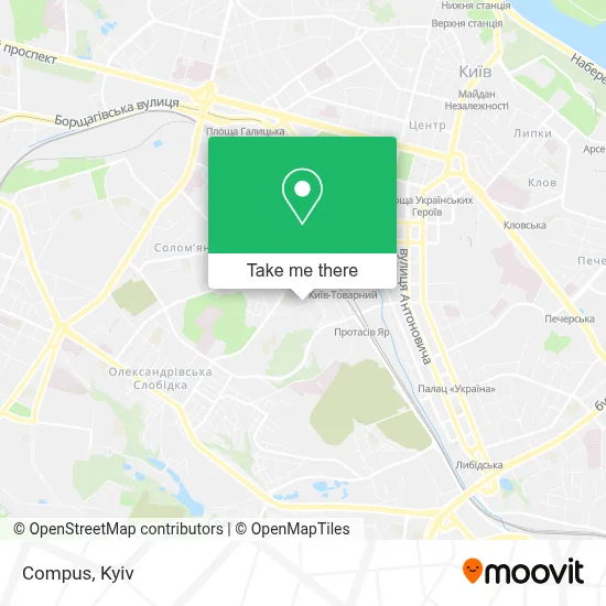 Compus map