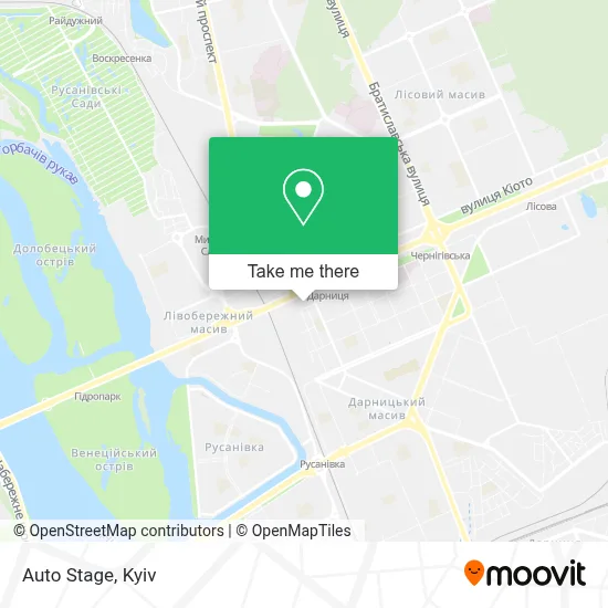 Auto Stage map