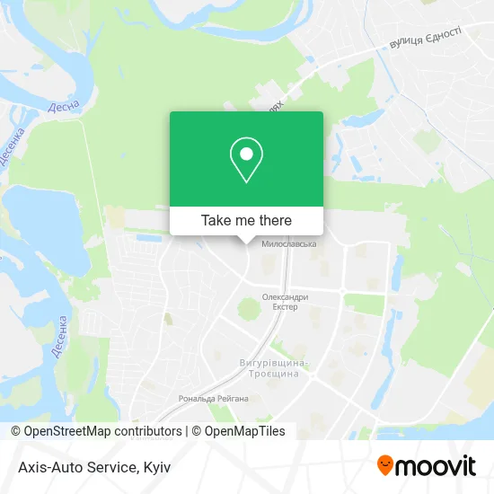 Axis-Auto Service map