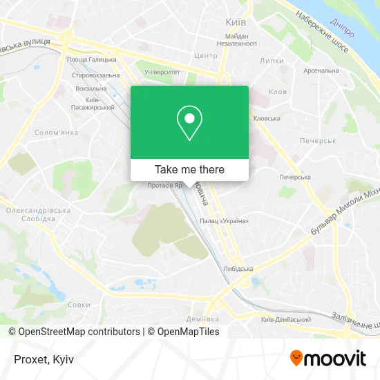 Proxet map