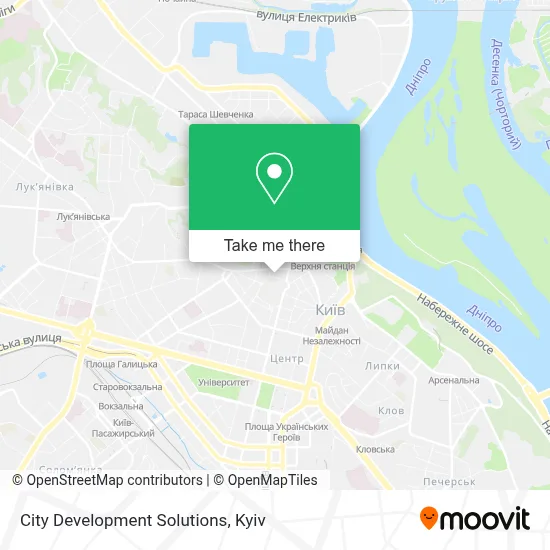 City Development Solutions map