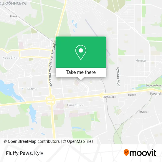 Fluffy Paws map