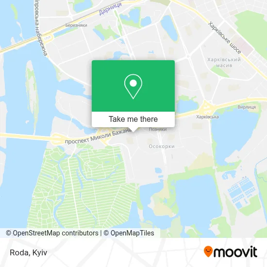 Roda map