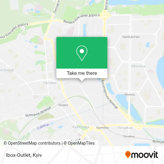 Ibox-Outlet map