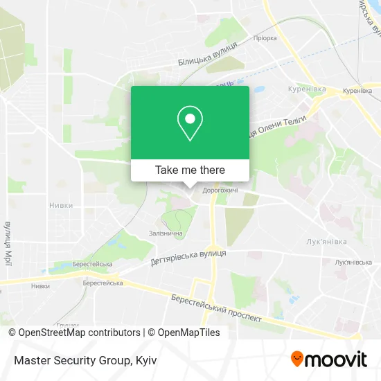 Master Security Group map