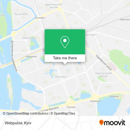 Webpulse map