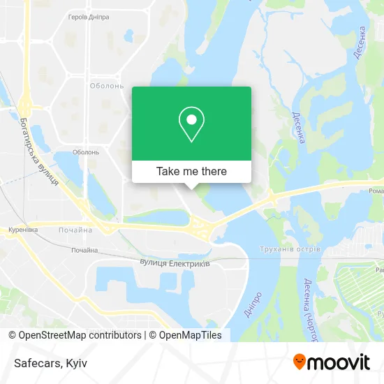 Safecars map