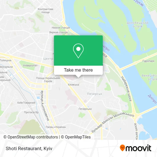 Shoti Restaurant map