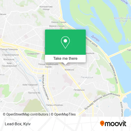 Lead-Box map