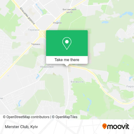 Merster Club map
