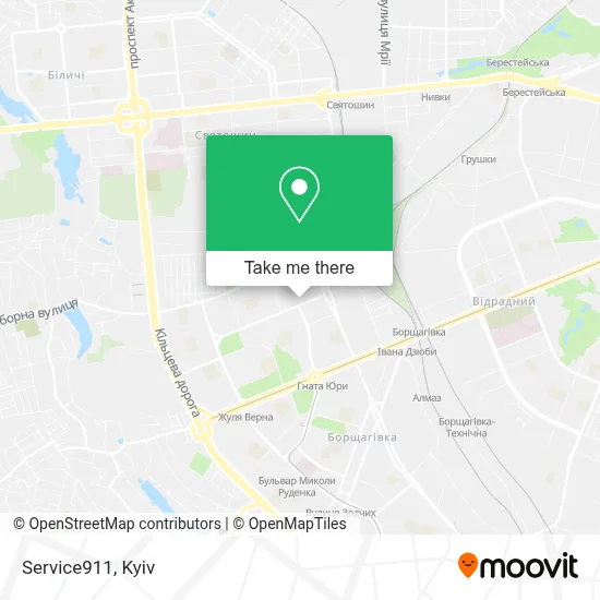 Service911 map
