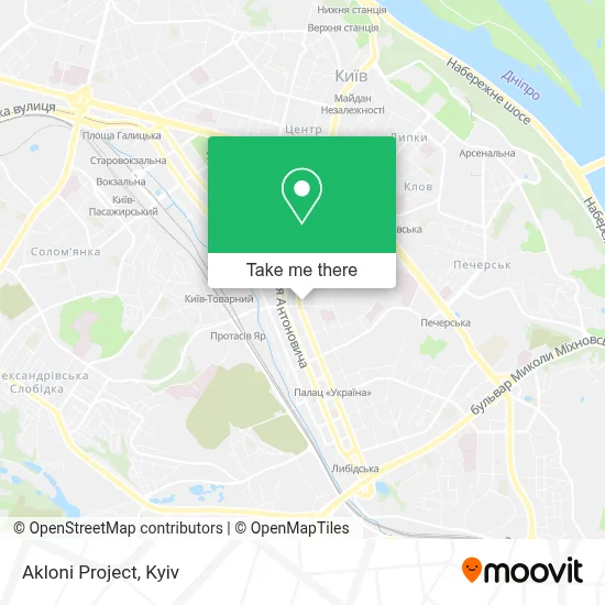 Akloni Project map