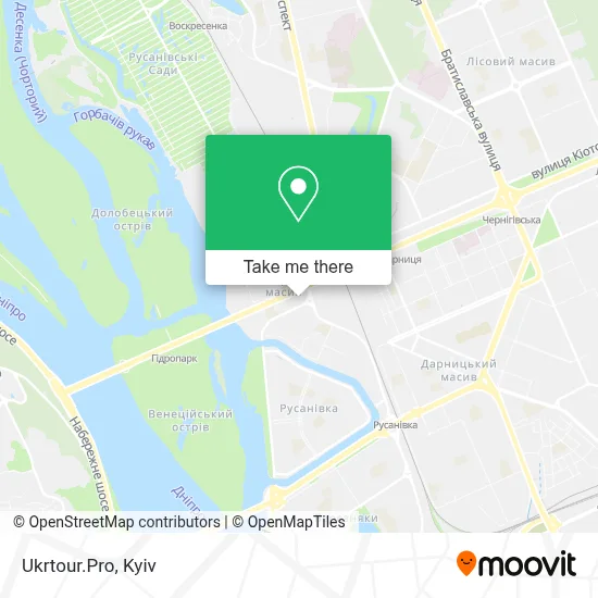 Ukrtour.Pro map