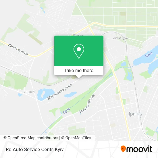 Rd Auto Service Centr map
