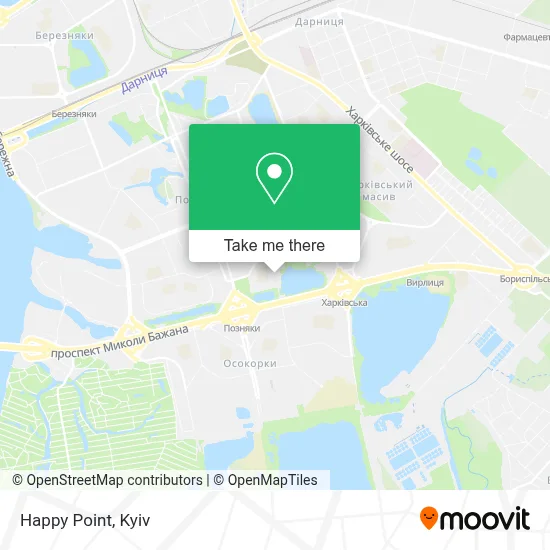 Happy Point map