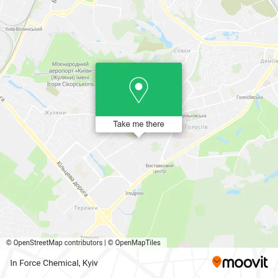 In Force Chemical map