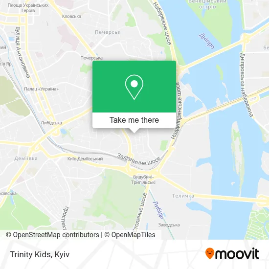 Trinity Kids map