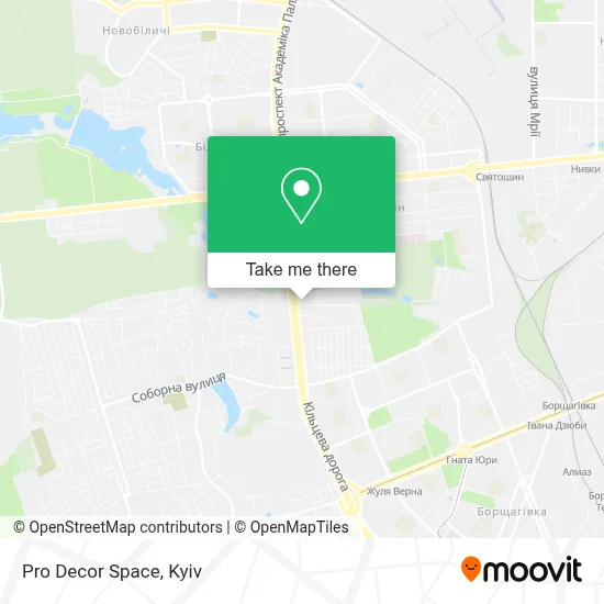Pro Decor Space map