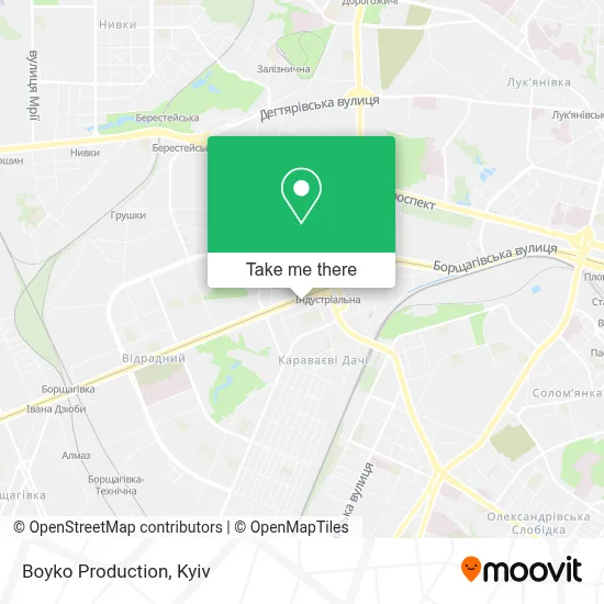 Boyko Production map