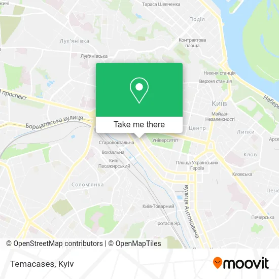 Temacases map