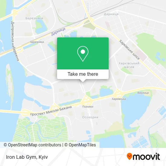 Iron Lab Gym map