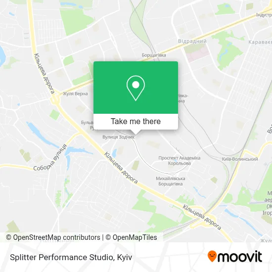 Splitter Performance Studio map
