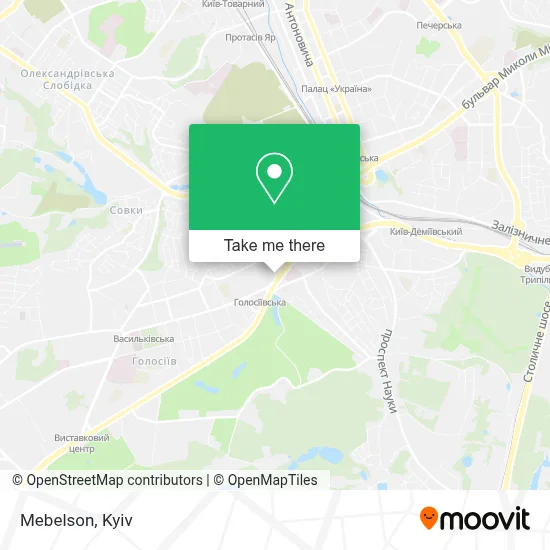 Mebelson map