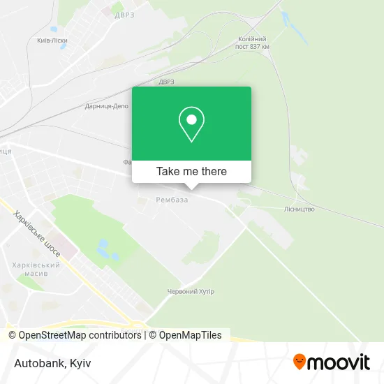 Autobank map