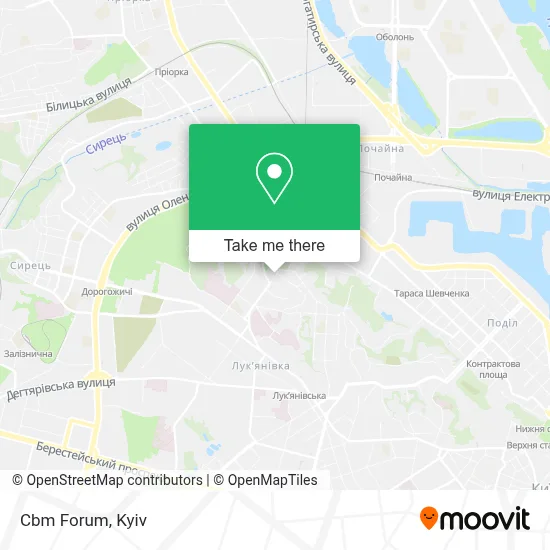 Cbm Forum map