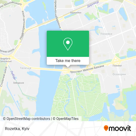Rozetka map