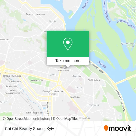 Chi Chi Beauty Space map