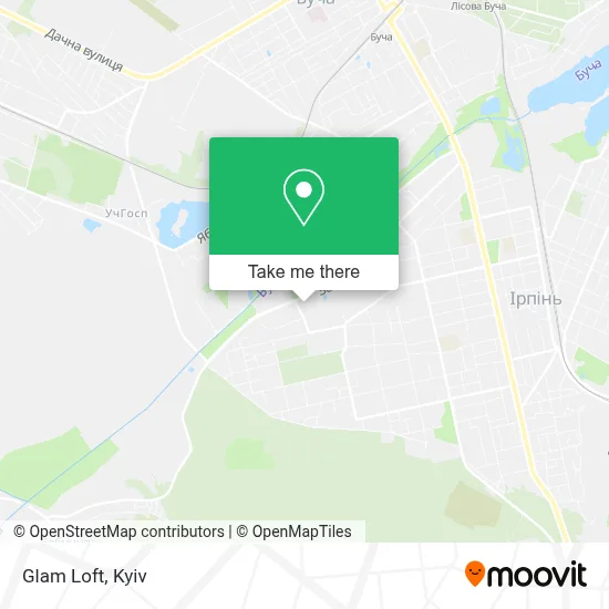 Glam Loft map